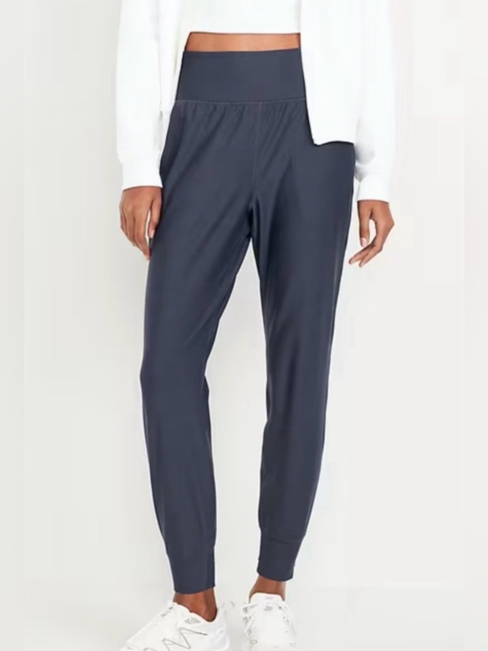 old navy powersoft joggers gray